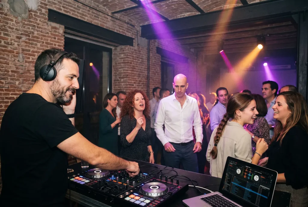 dj team building whitelion events