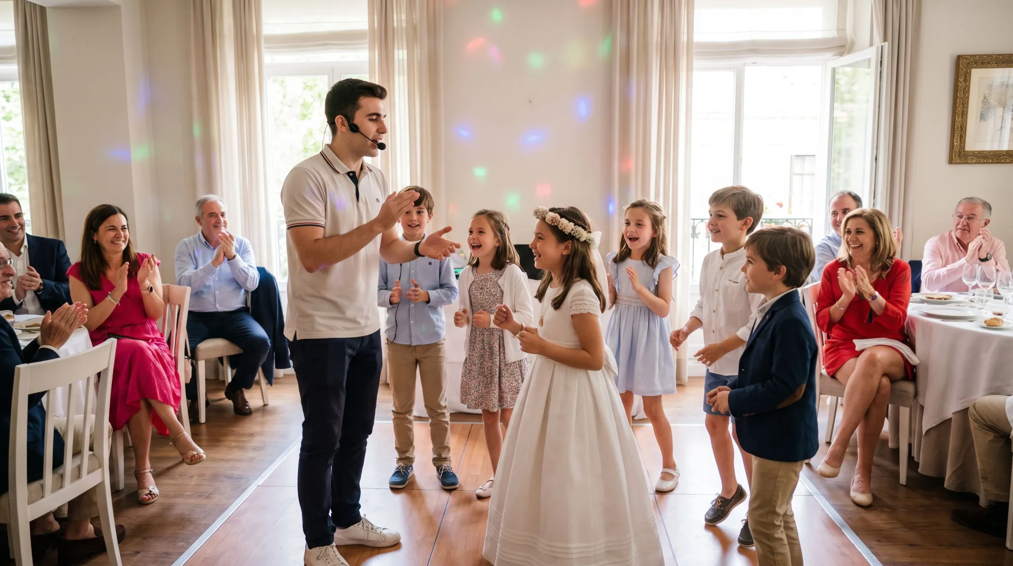 animacion para comuniones madrid whitelion events