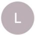 laura2 resenas whitelion Gray circle with letter L inside