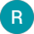 raul resenas whitelion Blue circle with letter R in the center.